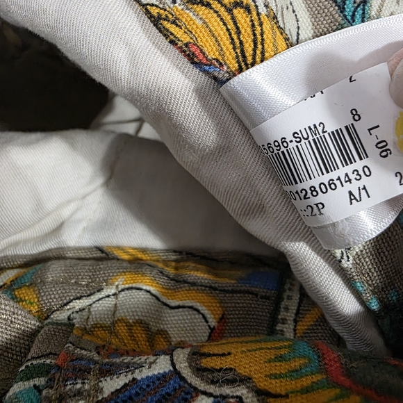 Banana Republic linen Floral Patterned Women's Shorts - Picture 9 of 15